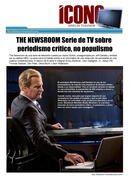 The Newsroom PERIODISMO EN TV